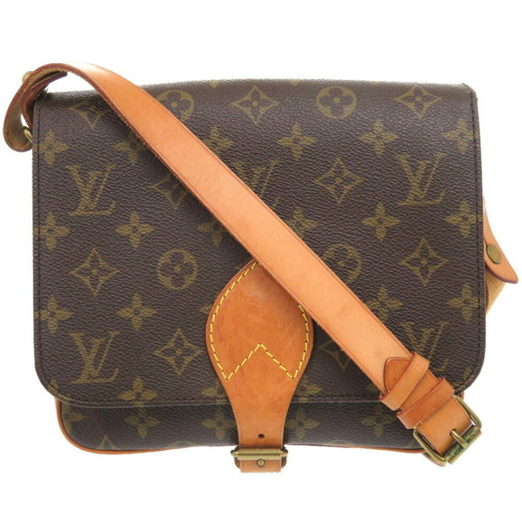 LOUIS VUITTON Brown Monogram Shoulder Bag